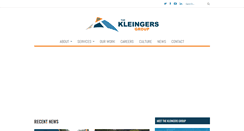 Desktop Screenshot of kleingers.com
